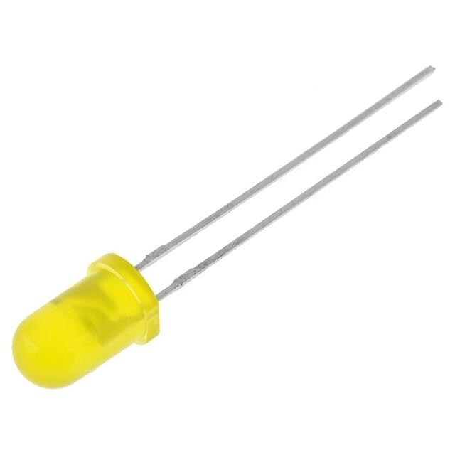 KINGBRIGHT ELECTRONIC LED; yellow; 5mm; 20mcd