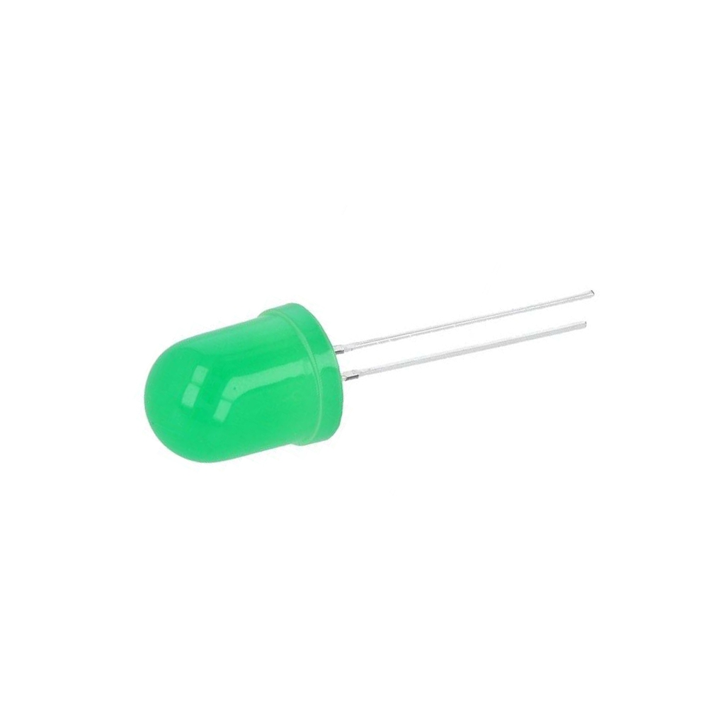 OPTOSUPPLY LED; yellow green; 10mm; blinking