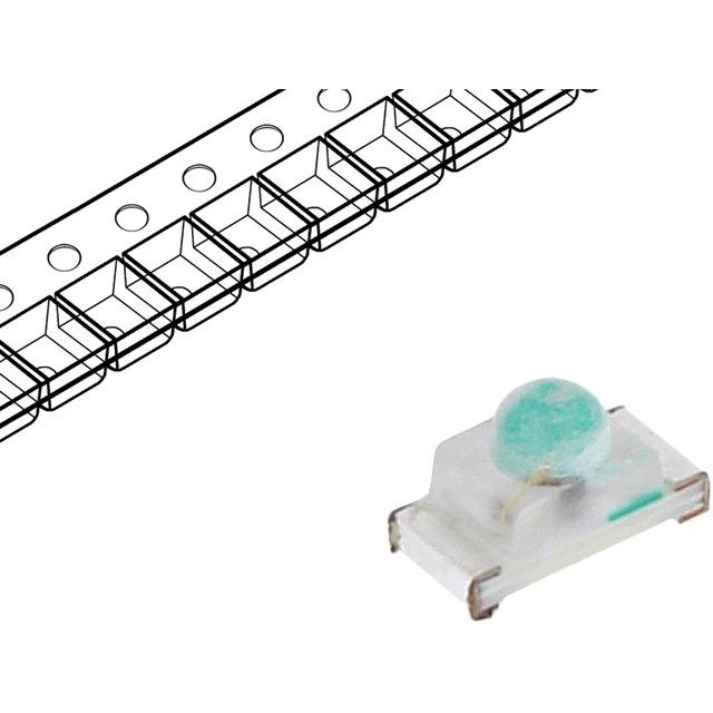 OPTOSUPPLY LED; yellow; SMD; 0603; 200÷400mcd