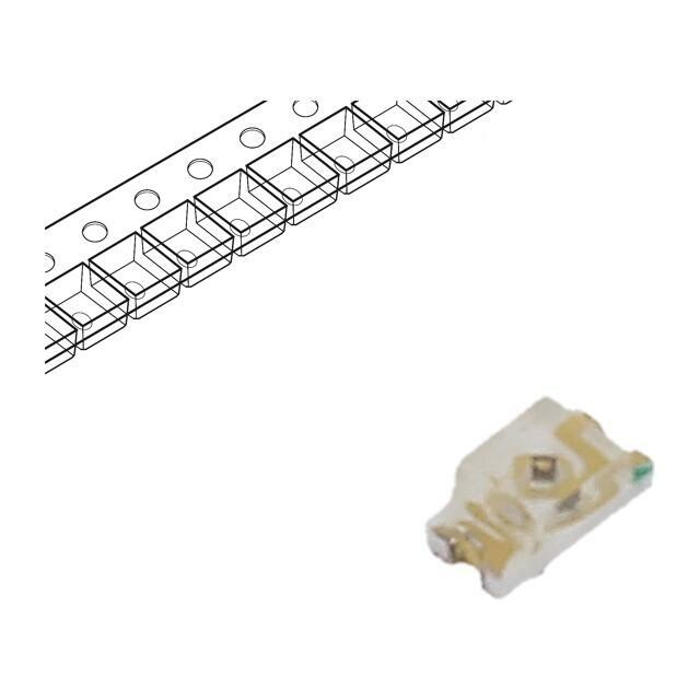 DIALIGHT LED; yellow; SMD; 0603; 90÷120mcd