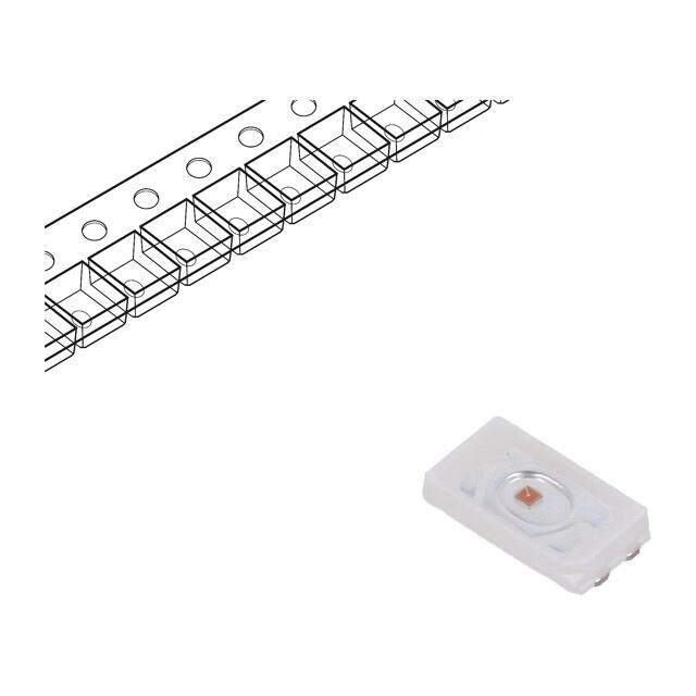 OPTOSUPPLY LED; yellow; SMD; 10÷20lm; 1