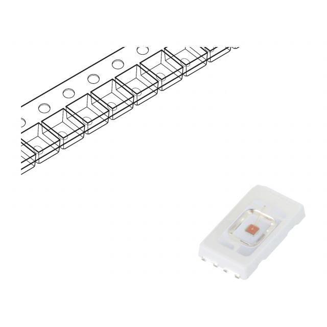 LITEON LED; yellow; SMD; 20÷32lm; 2