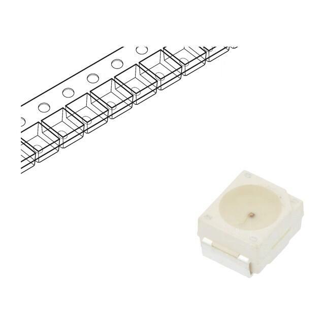 KINGBRIGHT ELECTRONIC LED; yellow; SMD; PLCC2