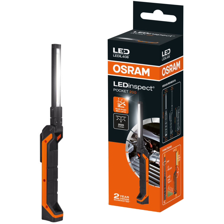 OSRAM ACCESSORIES Ledinspect POCKET200 200lm, 6500K