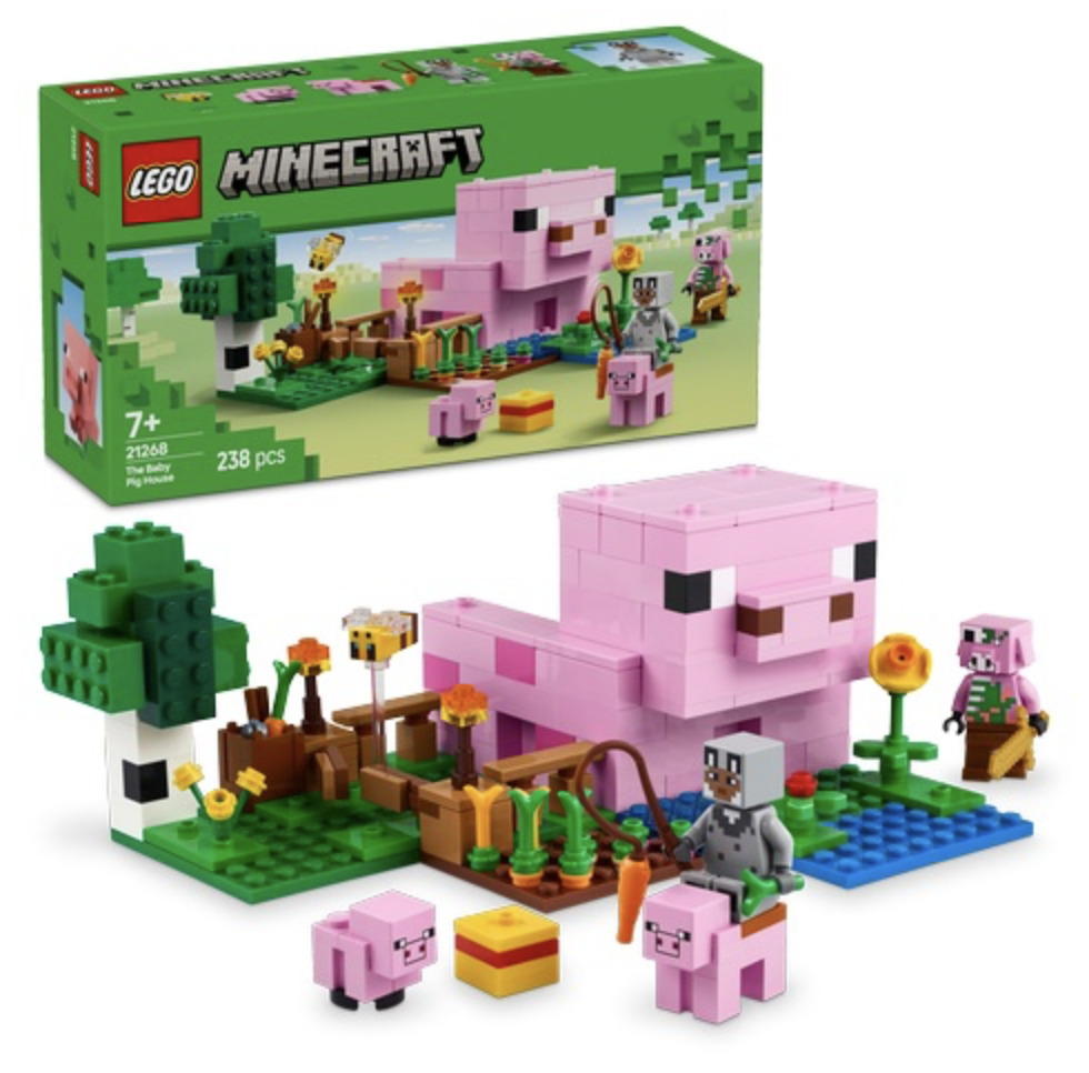 LEGO 21268 Minecraft The Baby Pig