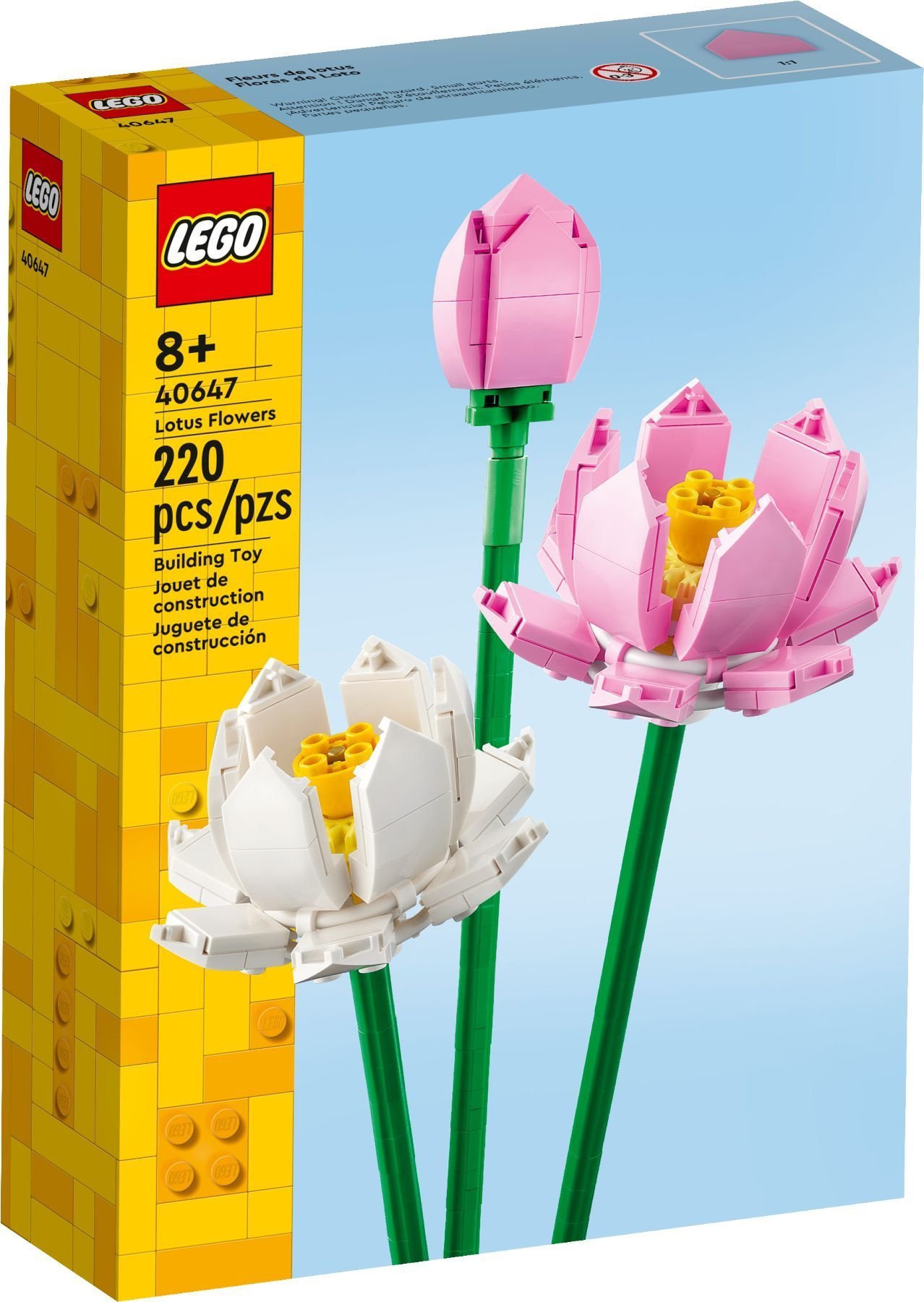 LEGO 40647 Lotus Flowers Konstruktors |