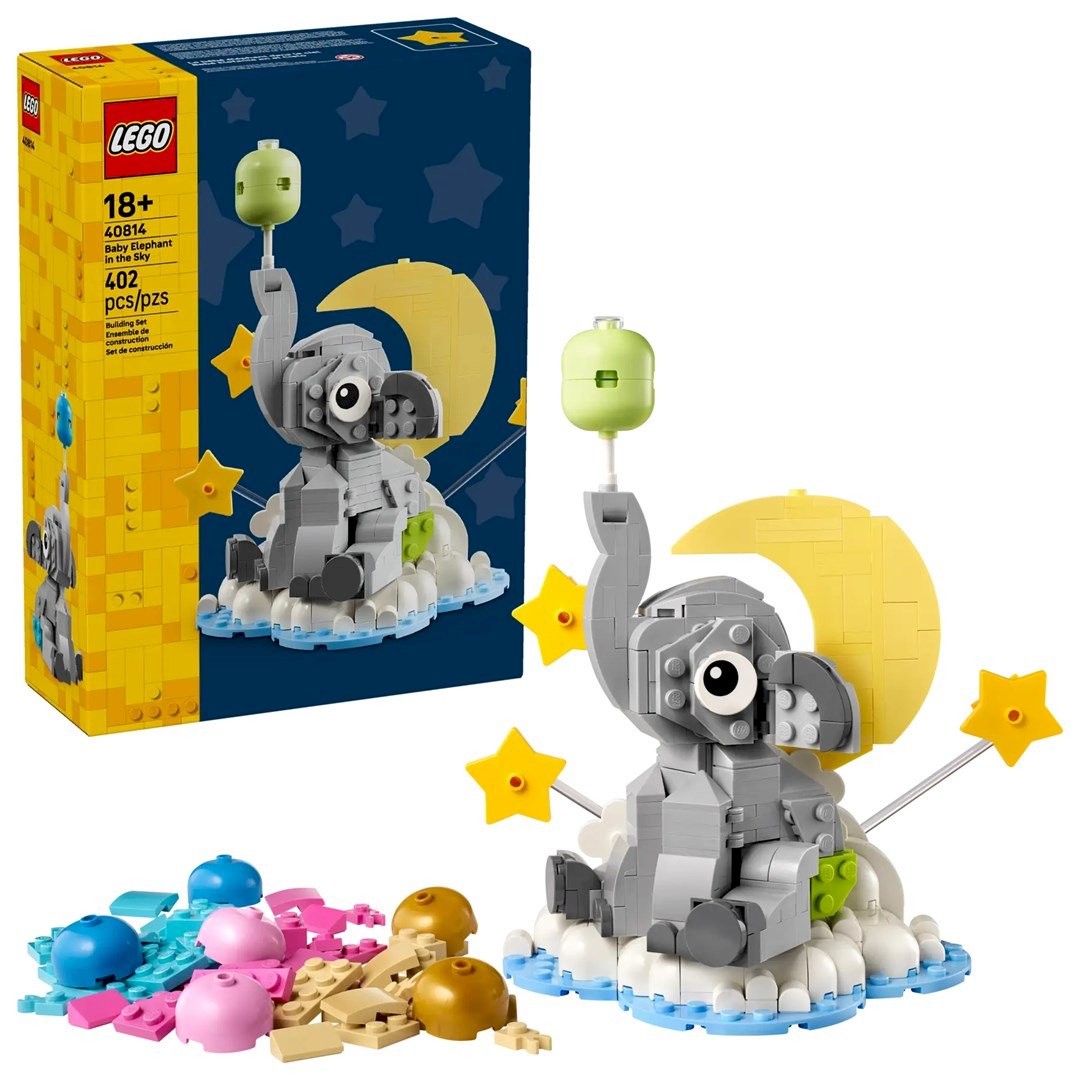 LEGO Bricks Iconic 40814 Baby Elephant