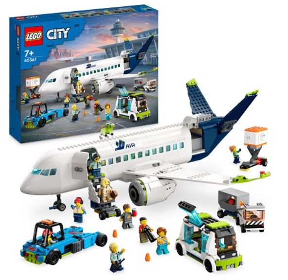 LEGO 60367 Passenger Airplane Konstruktors |