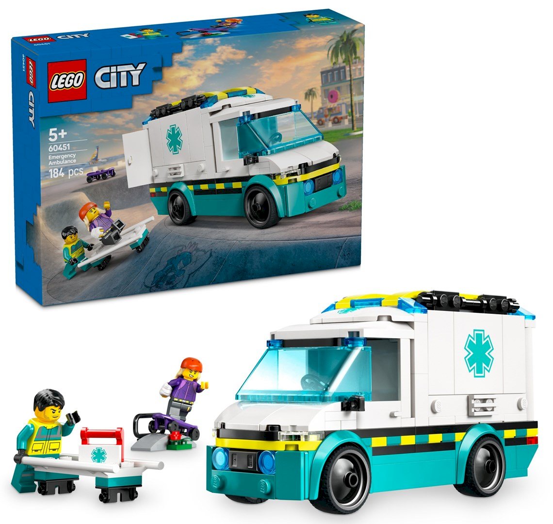LEGO Blocks City 60451 Emergency Ambulance