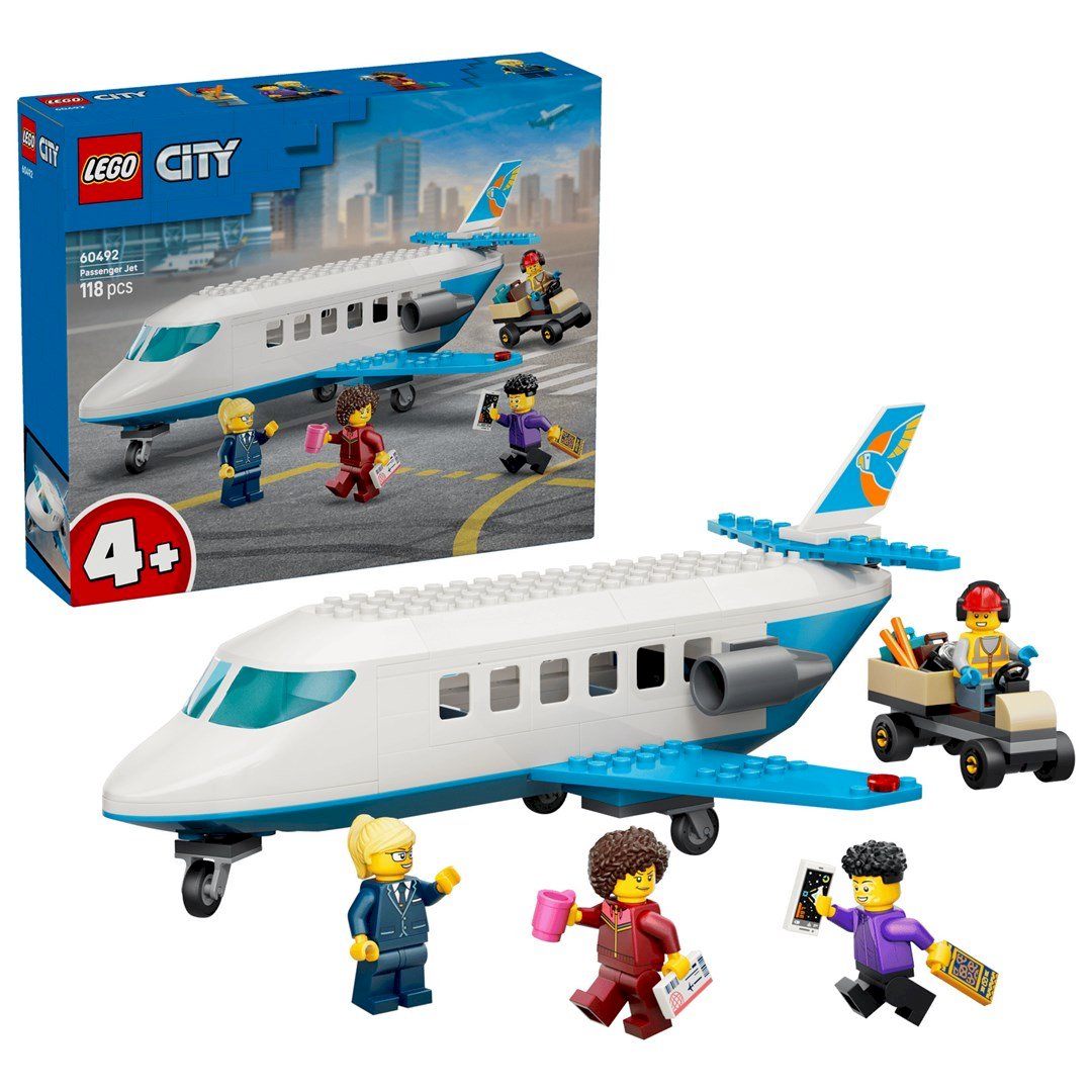 LEGO CITY 60492 Passenger Jet |