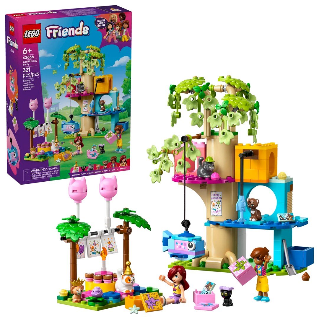 LEGO FRIENDS 42666 Cat Birthday Party