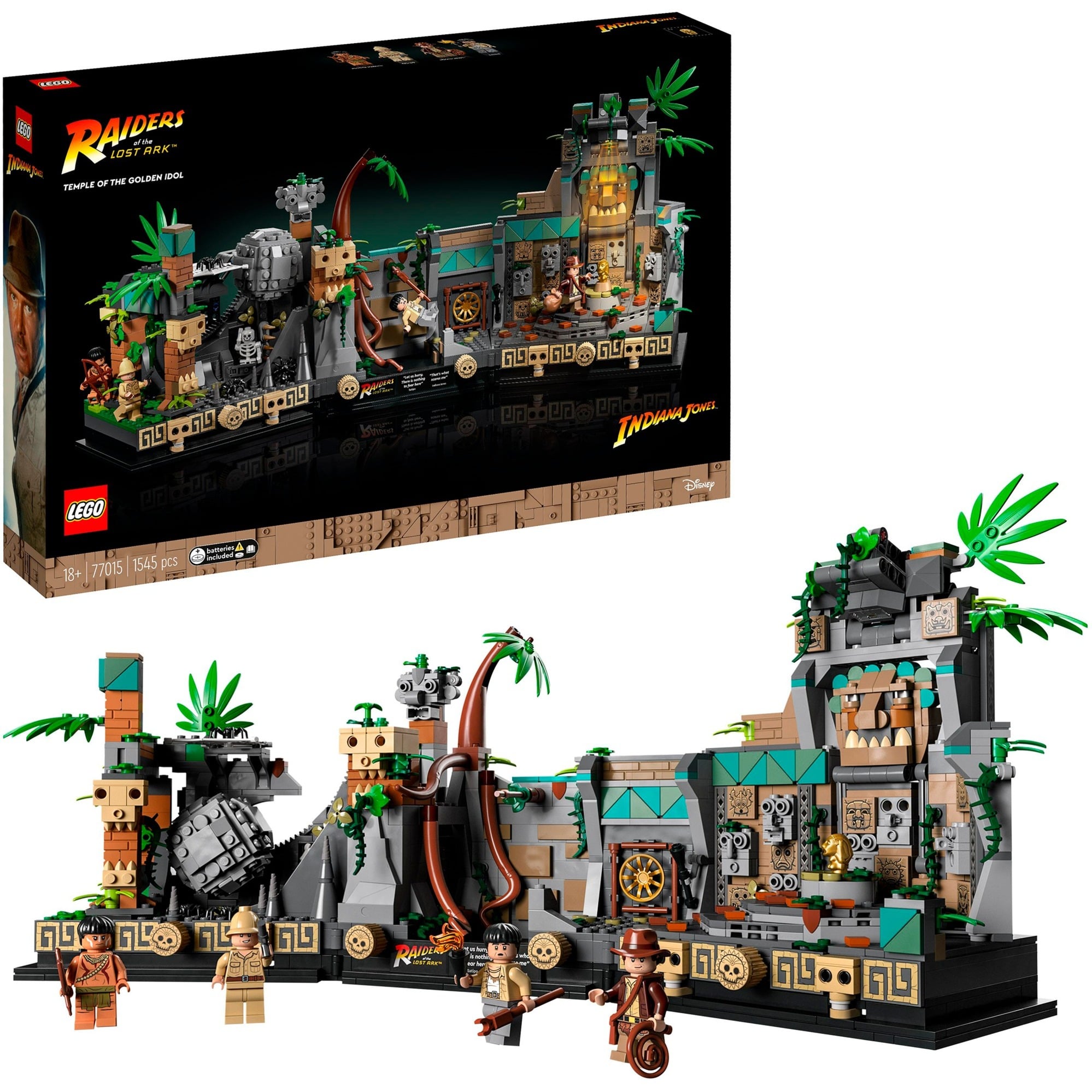 LEGO Indiana Jones Świątynia złotego posążka