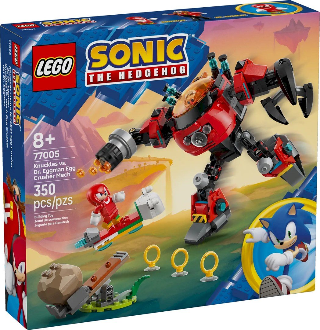 LEGO Sonic Knuckles vs. Dr. Eggmans