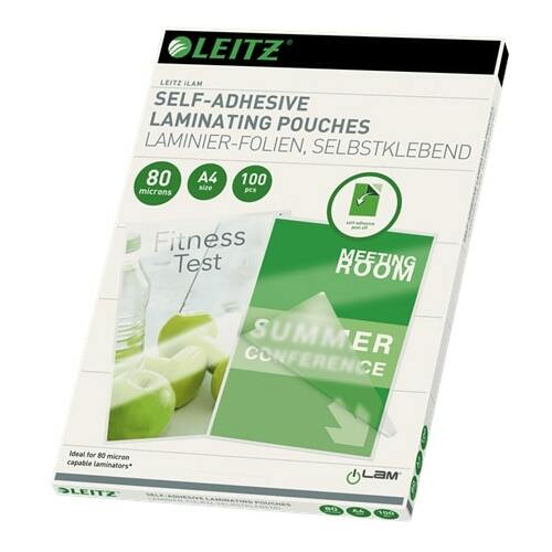 Leitz iLAM laminēšanas kabatiņas, pašlīmējošas A4