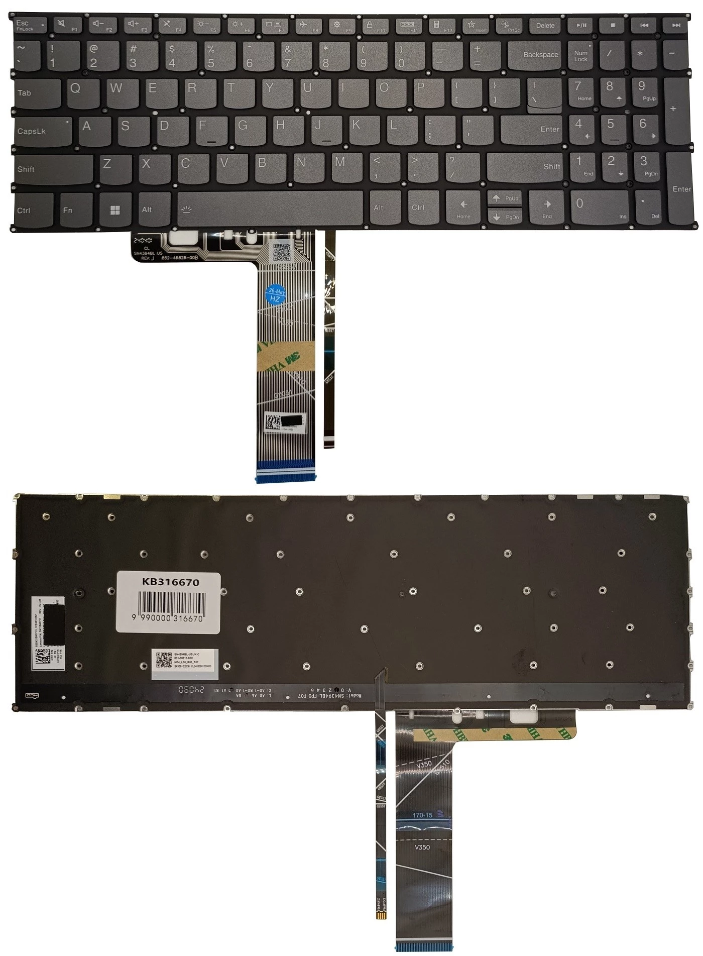 Keyboard LENOVO IdeaPad Slim 3 15IAH8