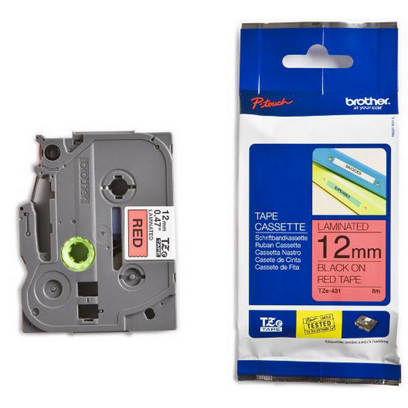Lenta BROTHER TZE-431, 12 mm x