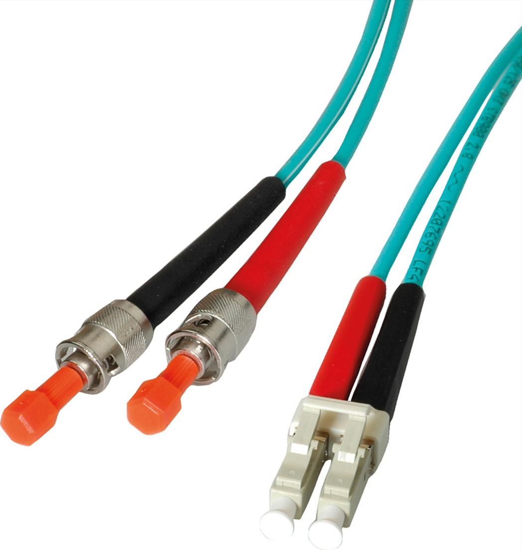 Leoni LWL-Kabel duplex 50/125µm OM3, Suhner