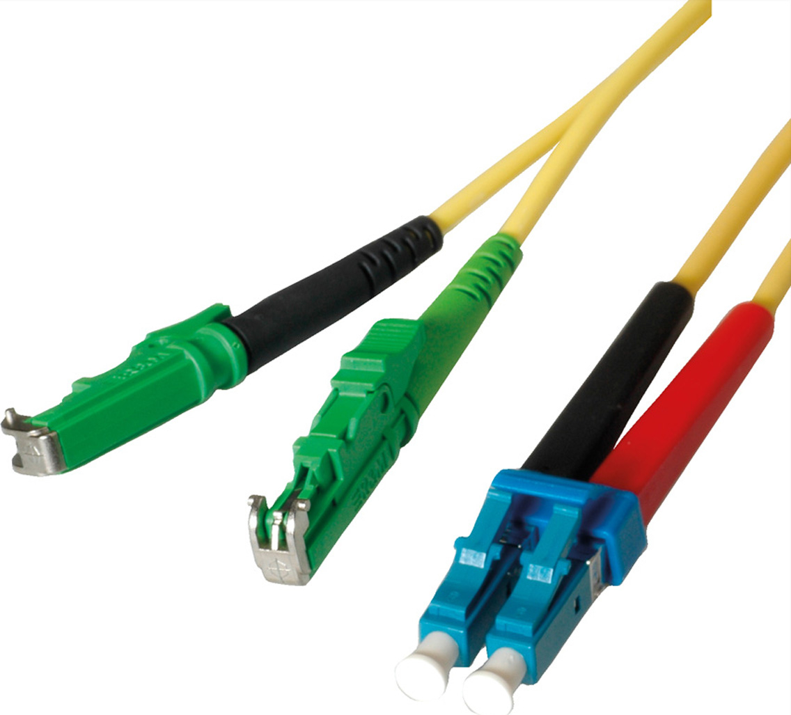 Leoni LWL-Kabel duplex 9/125µm, R&M E2000