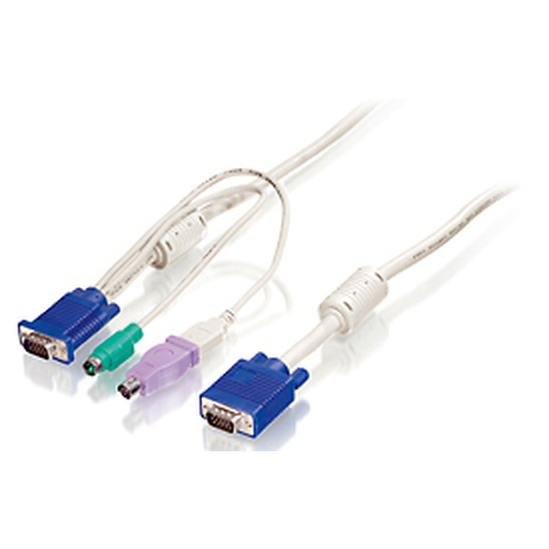 LEVEL ONE LevelOne KVM kabelis VGA->VGA