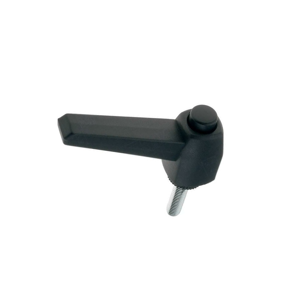 ELESA+GANTER Lever; adjustable; Thread len: 20mm