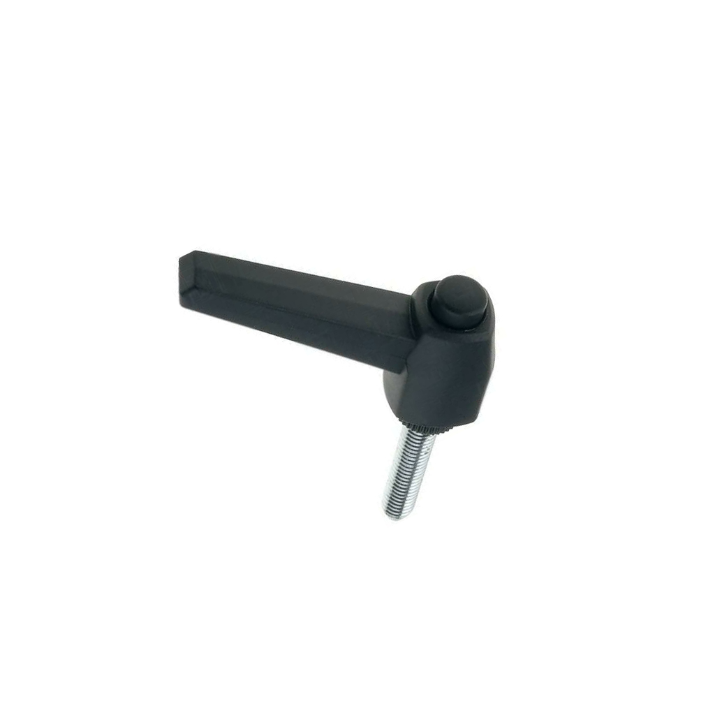 ELESA+GANTER Lever; adjustable; Thread len: 30mm