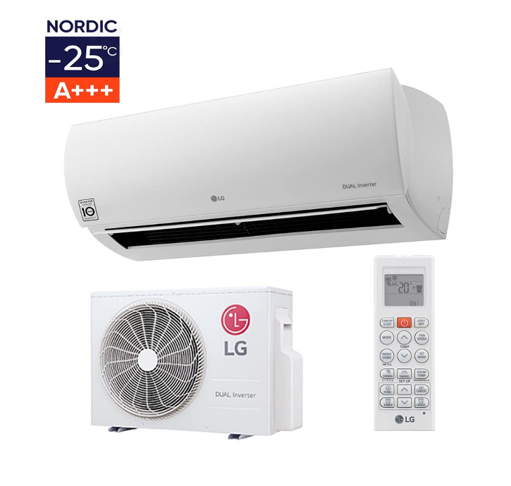 LG Prestige Nordic F12KM (Wi-Fi) siltumsūknis