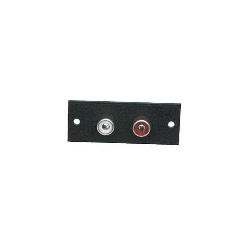 OEM Ligzda 2xRCA korpusā | AU/H-2RC-F