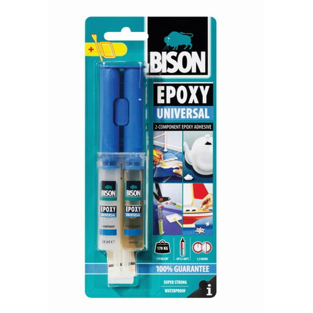 BISON Līme EPOXY UNIVERSAL (24ml) |