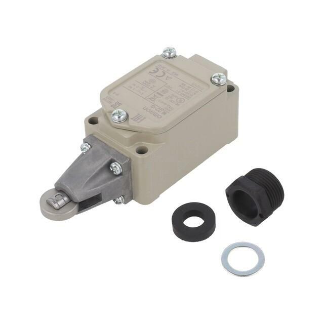 OMRON Limit switch; oblong metal roller