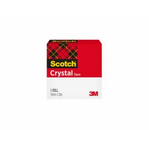 Līmlente 3M Scotch Crystal Clear 600