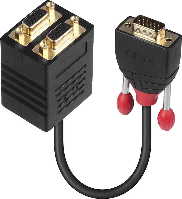 Lindy 2 Port VGA Splitter Cable
