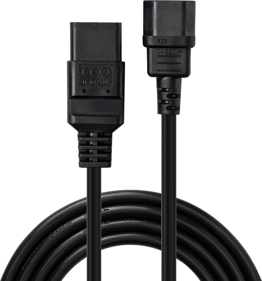 Lindy 3m C14 to C19 Mains