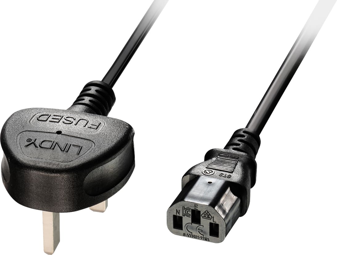 Lindy 3m UK 3 Pin to