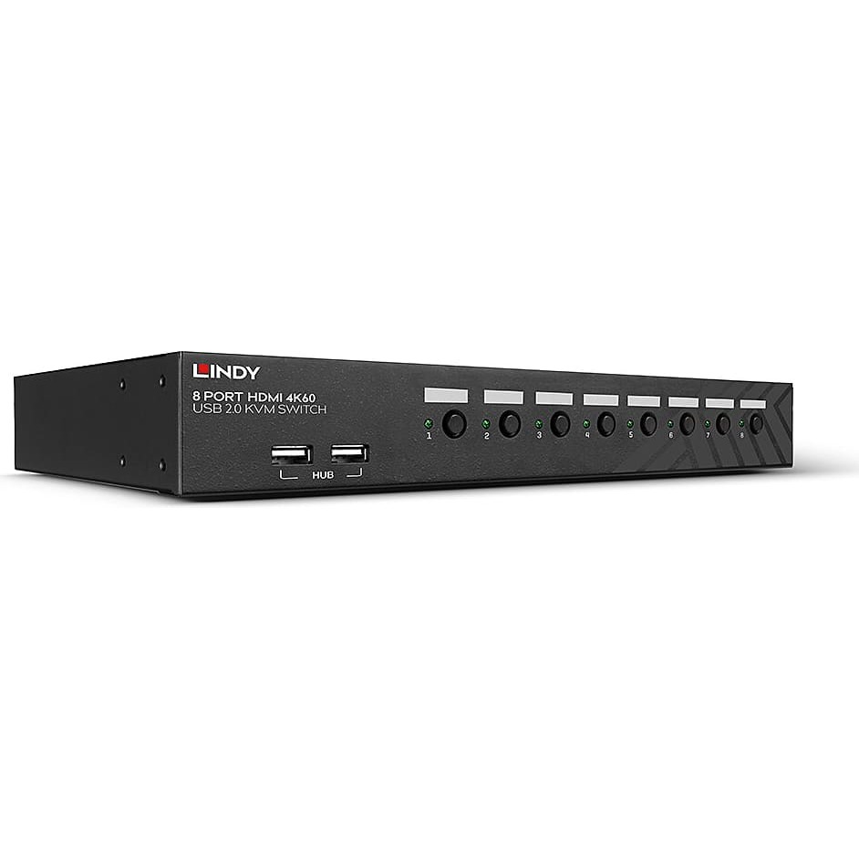 Lindy 8 Port HDMI 4K60, USB