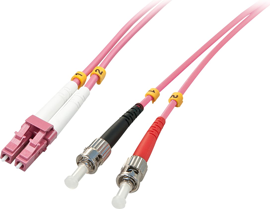 Lindy Fibre Optic Cable LC/ST OM4