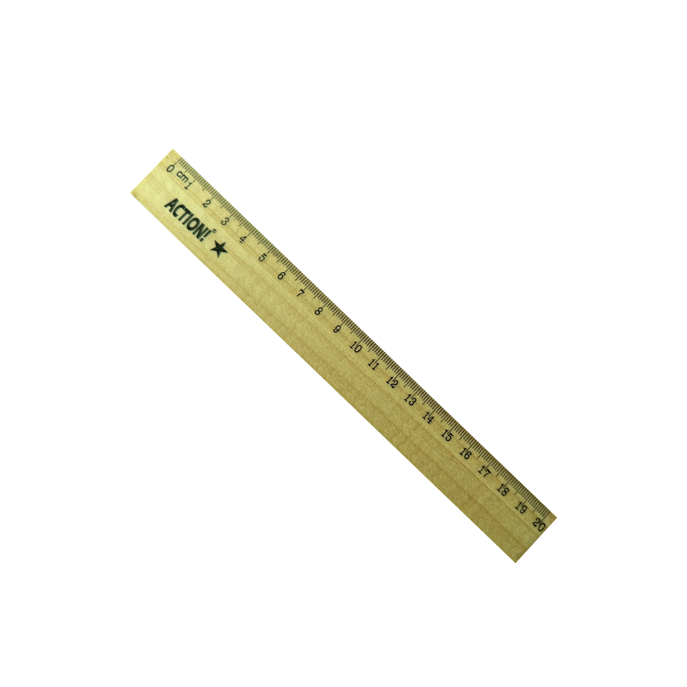 GRAFITAS Lineāls, koka, 20 cm |