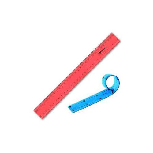 Lineāls lokāms 30cm, asorti krāsas |
