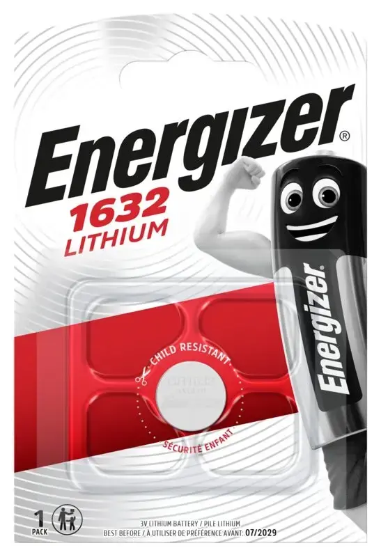 Lithium battery CR1632 3V ENERGIZER |