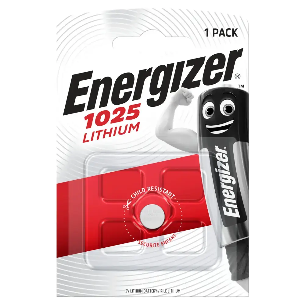 Energizer litija baterijas CR1025 1BL (BLEN1025)