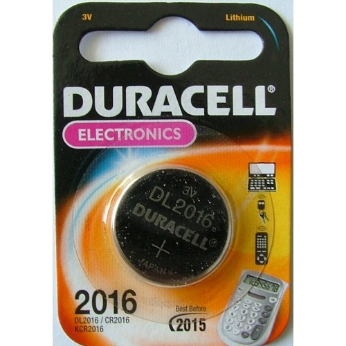 Litija baterija CR2016 3V Duracell (CR2016/DUR)