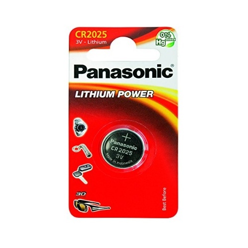 Litija baterija Panasonic CR2025, CR-2025 (3V)