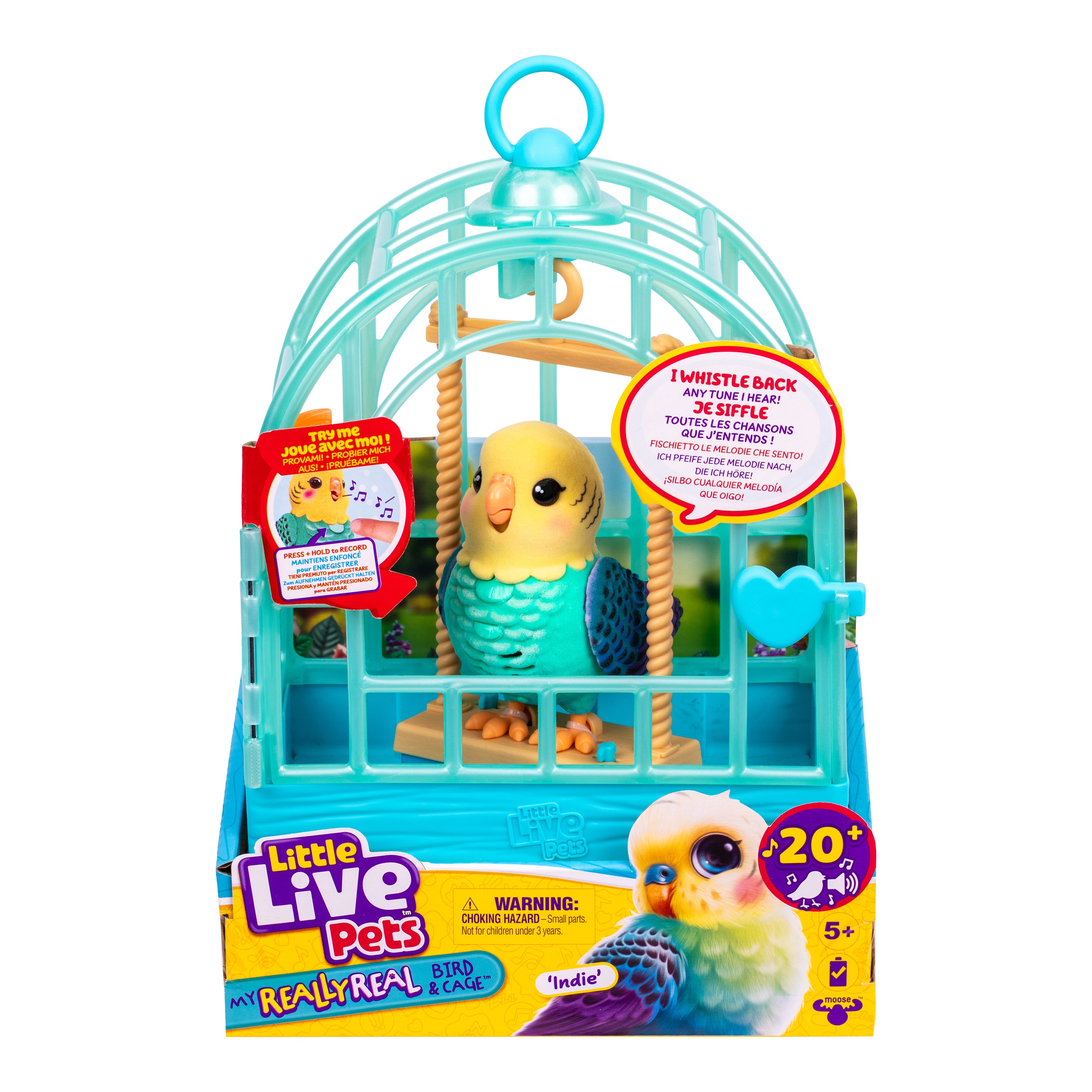 LITTLE LIVE PETS Interaktīvs putns ar