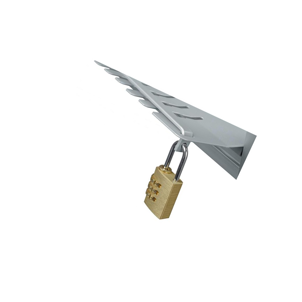 SCHUTZINGER Locking rail with lock; steel