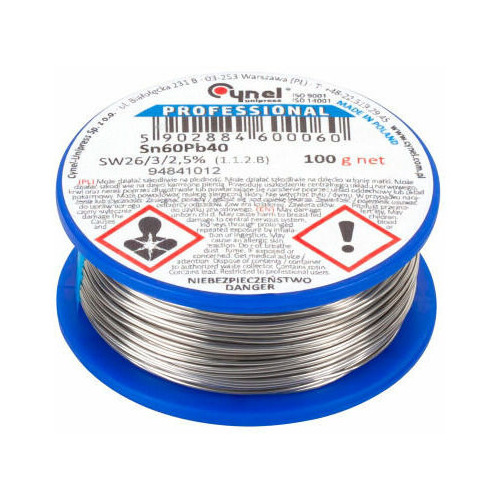 Lodēšanas alva 1.00mm / 100g