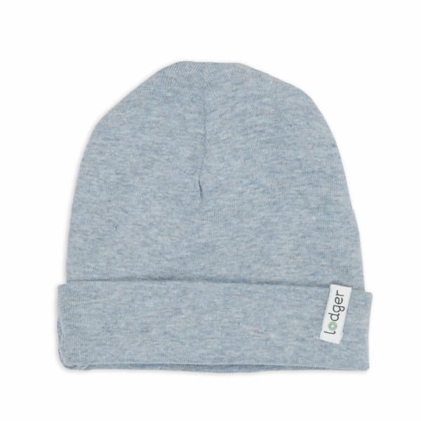 Lodger Beanie Melange bērnu cepurīte, Zila