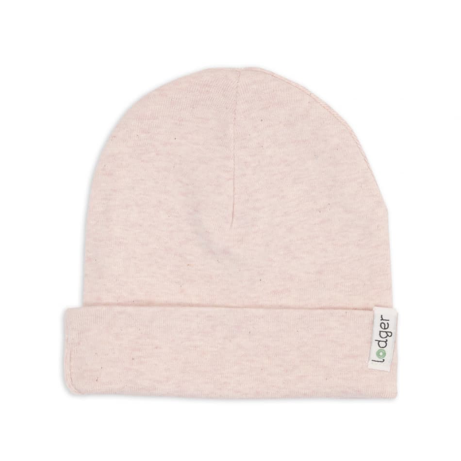 Lodger Beanie Melange bērnu cepurīte, Rozā
