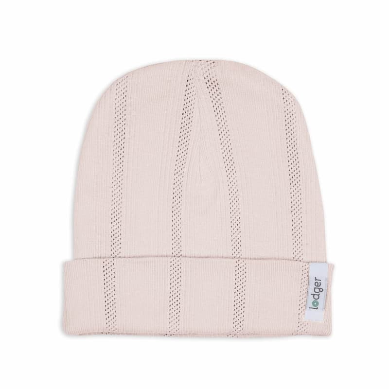 Lodger Beanie Pointelle bērnu cepurīte, Powder