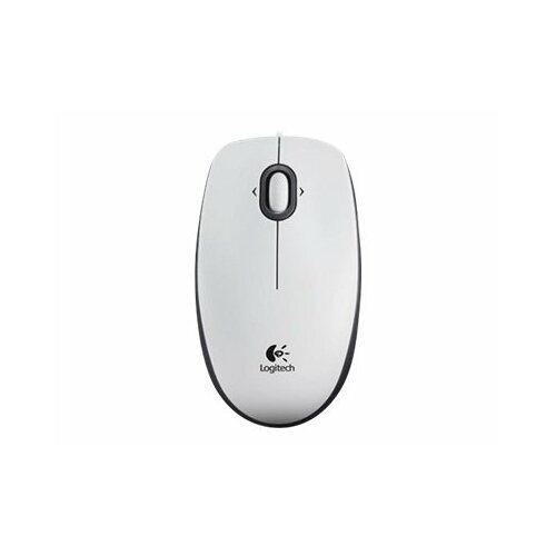 LOGITECH LOGI B100 Optical Mouse White