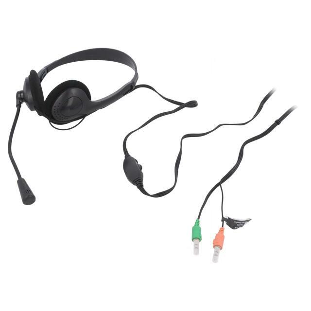 Logilink Headset stereo umweltfreundl. verp. 2x