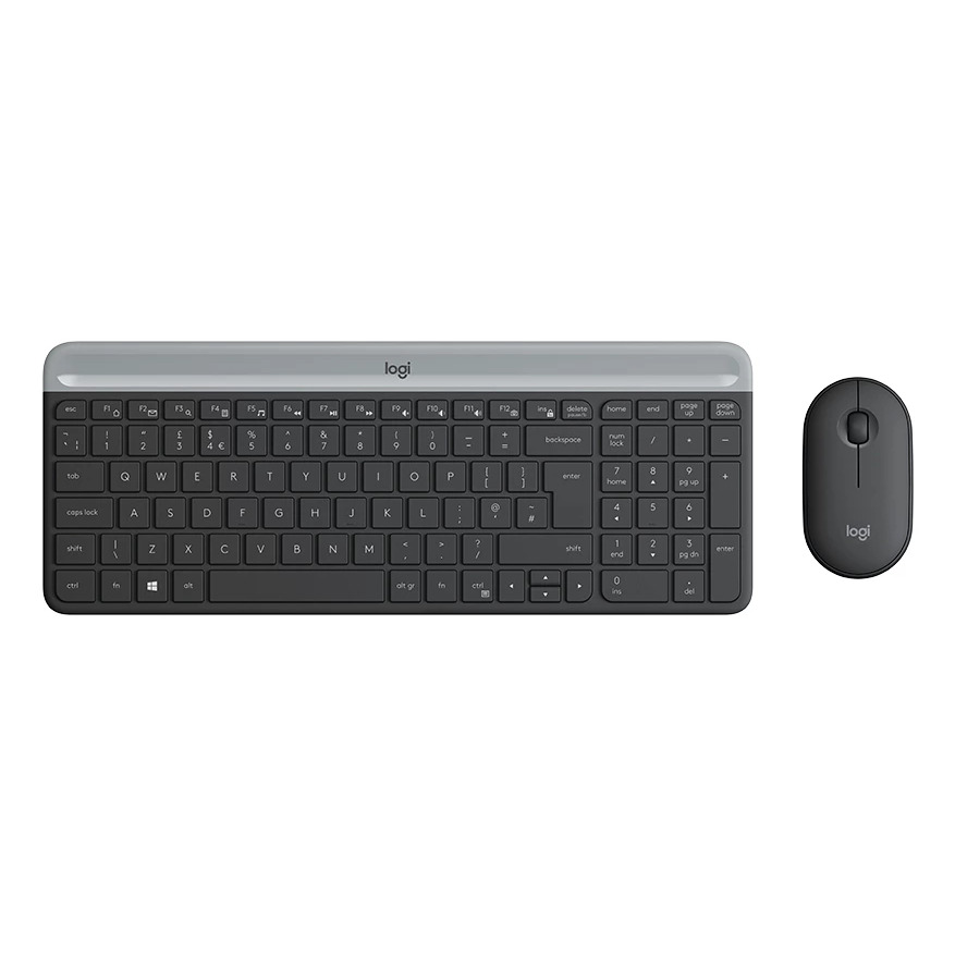 LOGITECH Bezvadu klaviatūras un peles komplekts